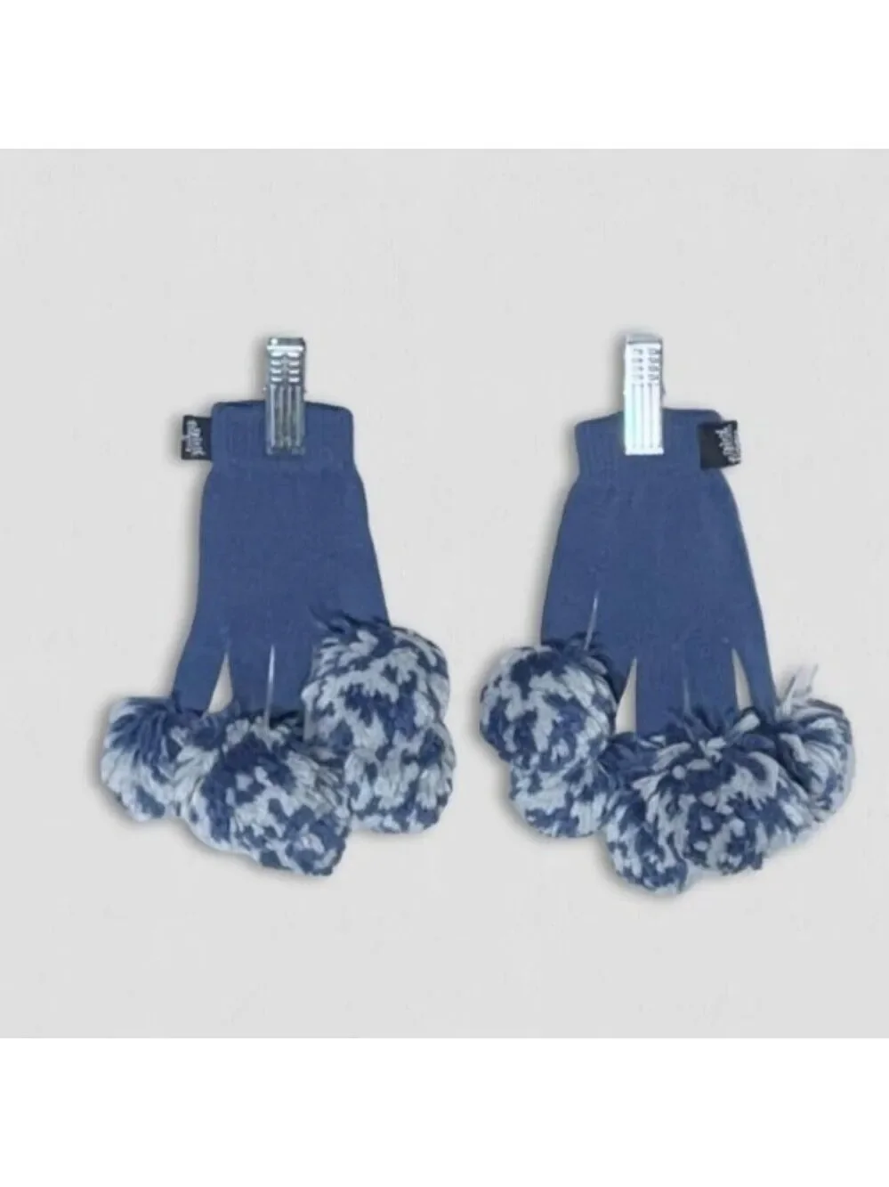 NFL Indianapolis Colts Spirit Fingers Gloves Pom Poms Blue/White